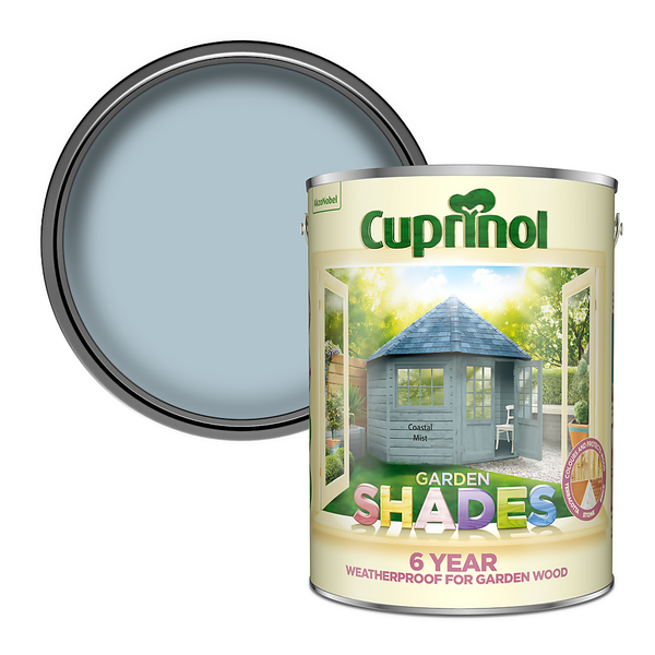 Offer Homebase Cuprinol Garden Shades Coastal Mist 5L