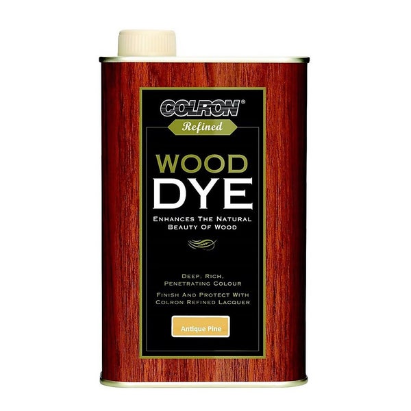 Colron Refined Wood Dye Antique Pine - 250ml | Homebase