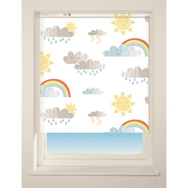 Rainbow Roller Blind 120cm Homebase