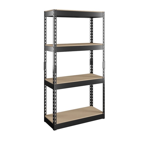 Handy 4 MDF Shelf Storage Unit 50kg 710 x 1370 x 300mm Homebase