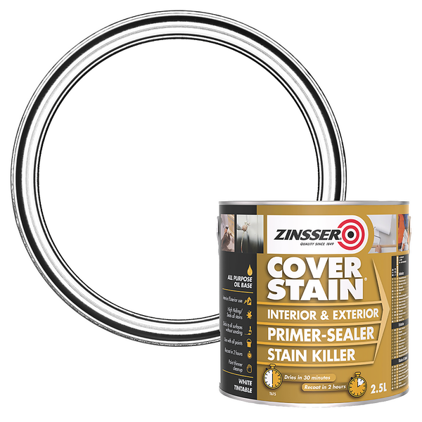 Zinsser Coverstain Primer Sealer 2.5L Homebase