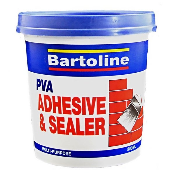 Bartoline MultiPurpose PVA Adhesive & Sealer 500ml Homebase