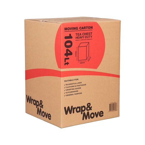 104L Moving Box Heavy Duty Homebase