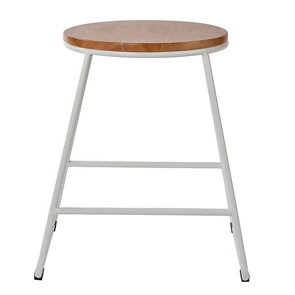 Small Bar Stool White Homebase