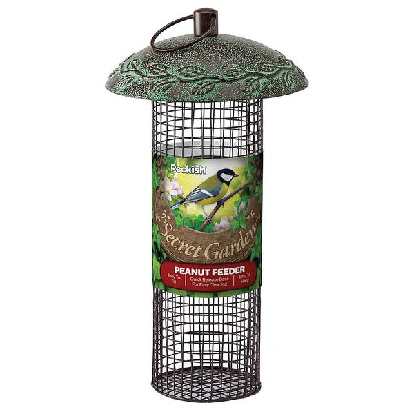 Peckish Secret Garden Peanut Wild Bird Feeder Homebase