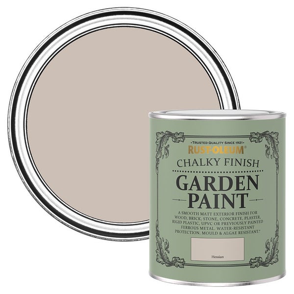 RustOleum Garden Furniture Paint Hessian 750ml Homebase