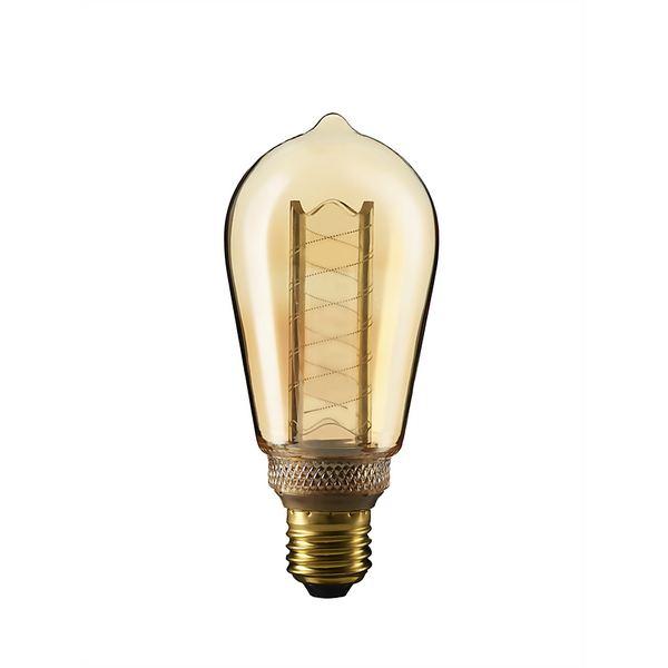TCP LED Vintage ST64 13WEQ E27 Twist Light Bulb Homebase