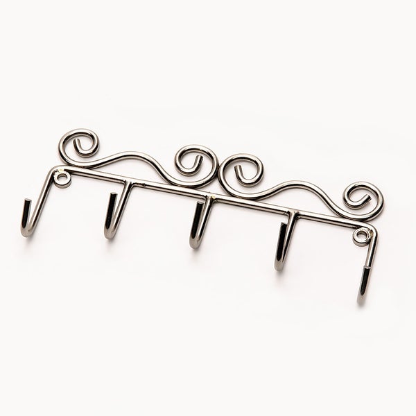 Decorative Metal 4 Key Coat Hook Homebase
