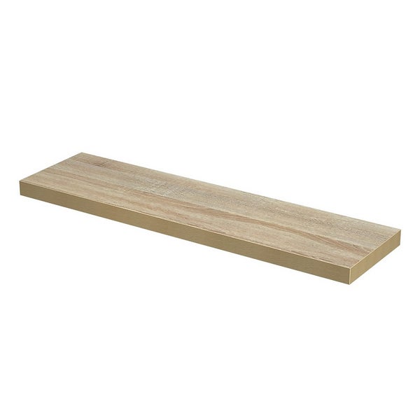 Floating Shelf Sanoma Oak 900 x 240 x 38mm Homebase