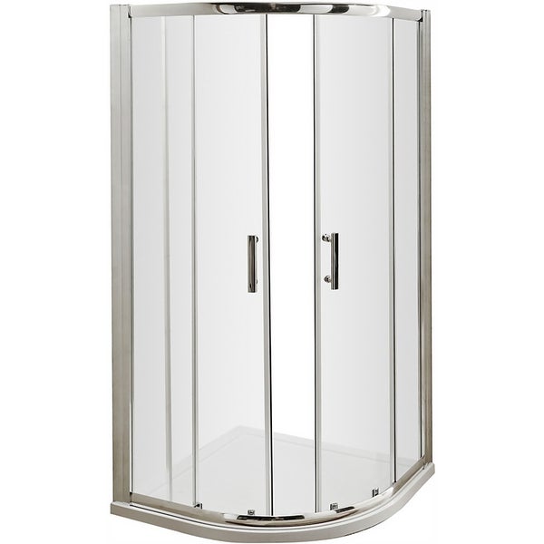 Balterley Quadrant Shower Enclosure 1000mm (6mm Glass) Homebase