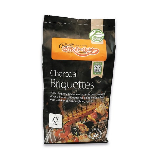 BarBeQuick FSC Charcoal Briquettes 4.5kg Homebase