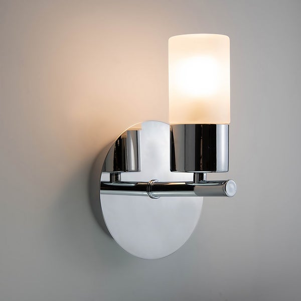 Offer Homebase Riley Bathroom Wall Light Homebase