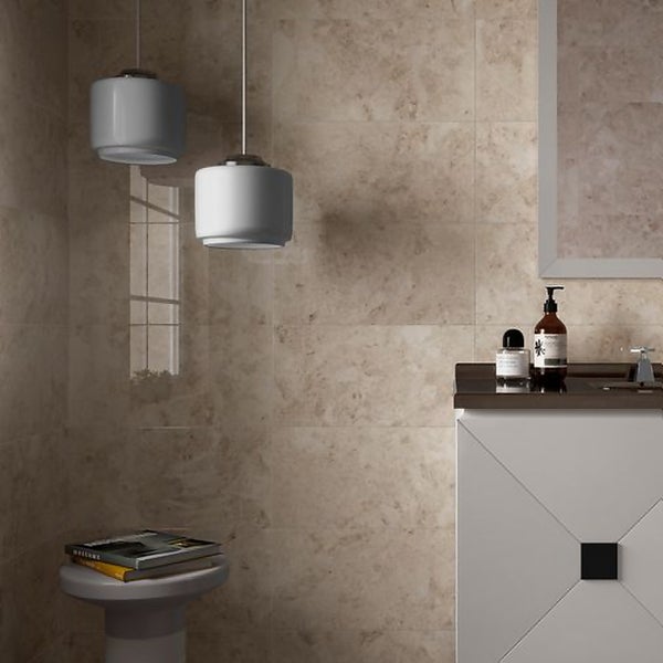 Modena Cappuccino Wall Tile 500 x 250mm Homebase