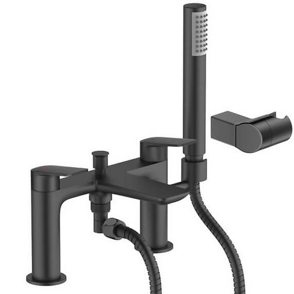 Bathstore Aero Shower Mixer Tap Matt Black Homebase
