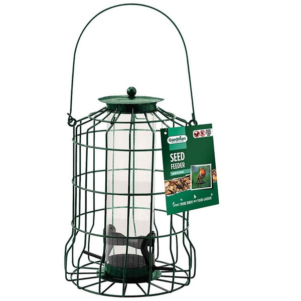 Gardman Squirrel Proof Wild Bird Seed Feeder Homebase