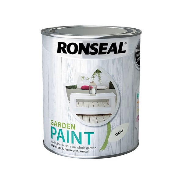 Ronseal Garden Paint Daisy 750ml Homebase