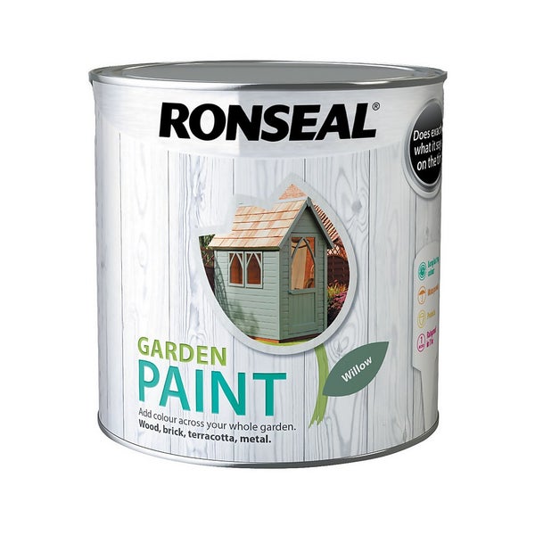 Offer Homebase Water Based Ronseal Garden Paint Willow