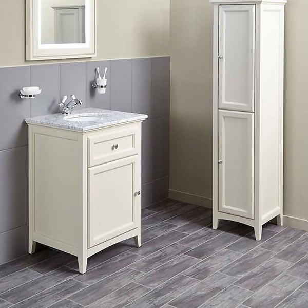 Bathstore Savoy 600mm Marble Top Floor standing Vanity Unit Homebase