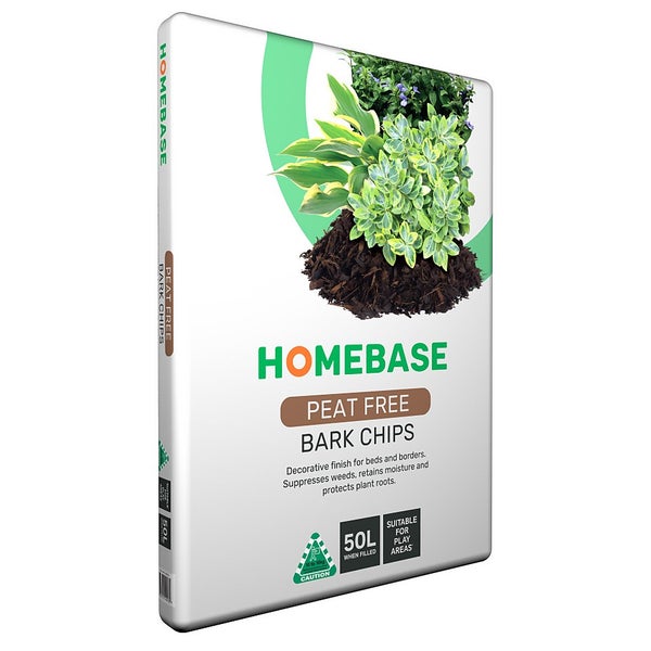 Offer Homebase Homebase Bark Chips 50L Homebase