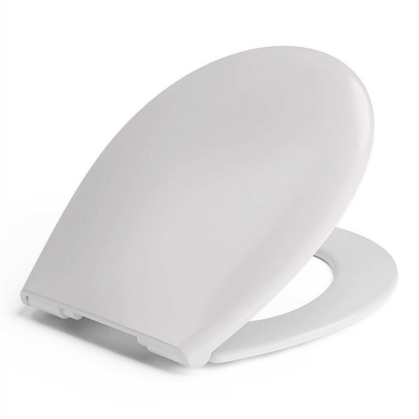 Cedo Soft Close Plastic Toilet Seat White Homebase