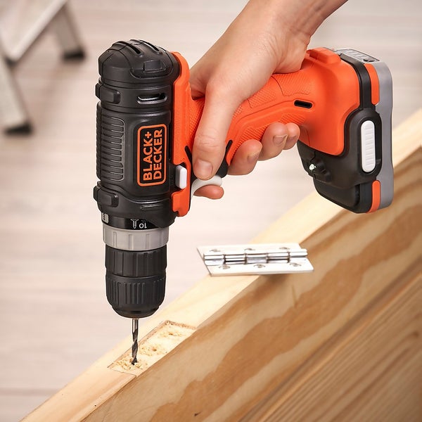 BLACK+DECKER 12V Cordless Drill Driver (BDCDD12S1XJ) Homebase