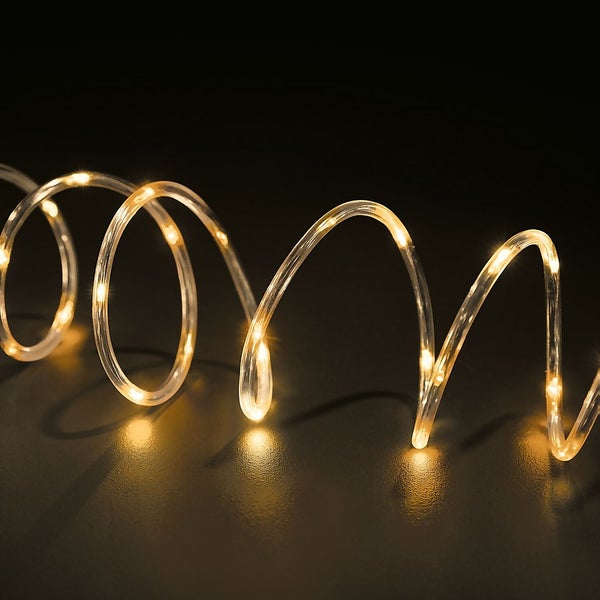 Offer Homebase Tube Rope Outdoor Christmas Light Warm White