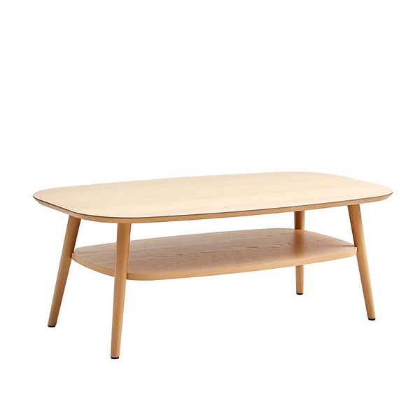Riga Coffee Table with Shelf Homebase