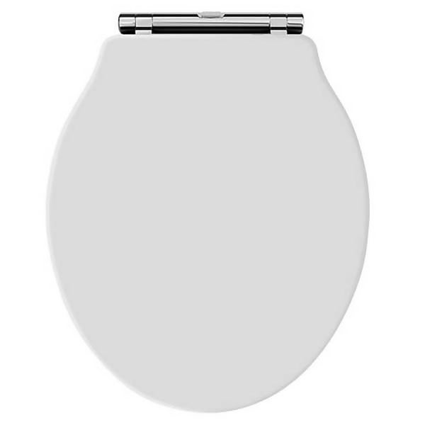 Savoy Toilet Seat White Homebase