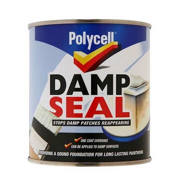 Polycell Damp Seal Interior Wall & Ceiling Paint 500ml Homebase