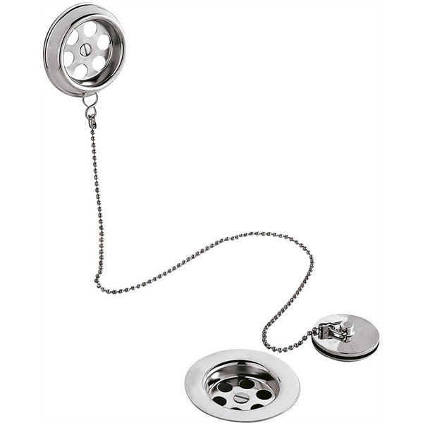 Balterley Plug and Chain Bath Waste Homebase