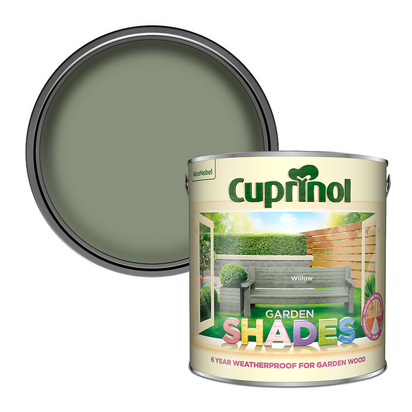 Offer Homebase Cuprinol Garden Shades Willow 2.5L Homebase
