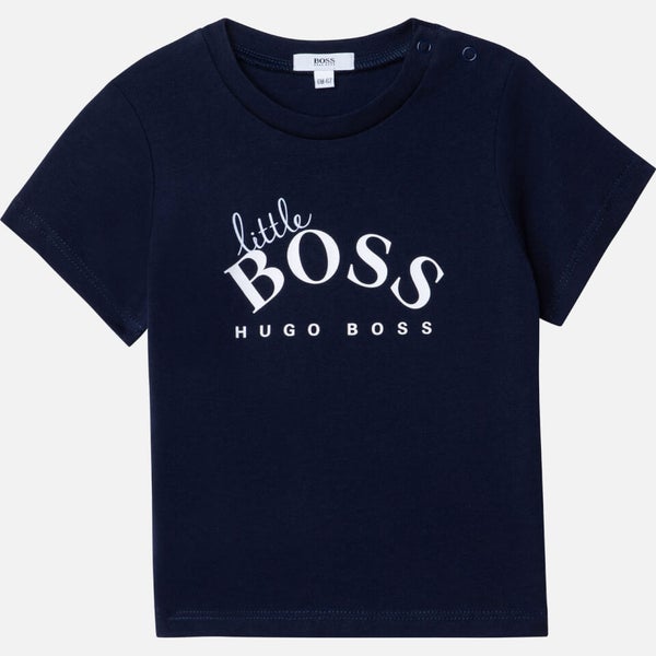 Hugo Boss Baby Boys' Logo Short Sleeve TShirt Navy