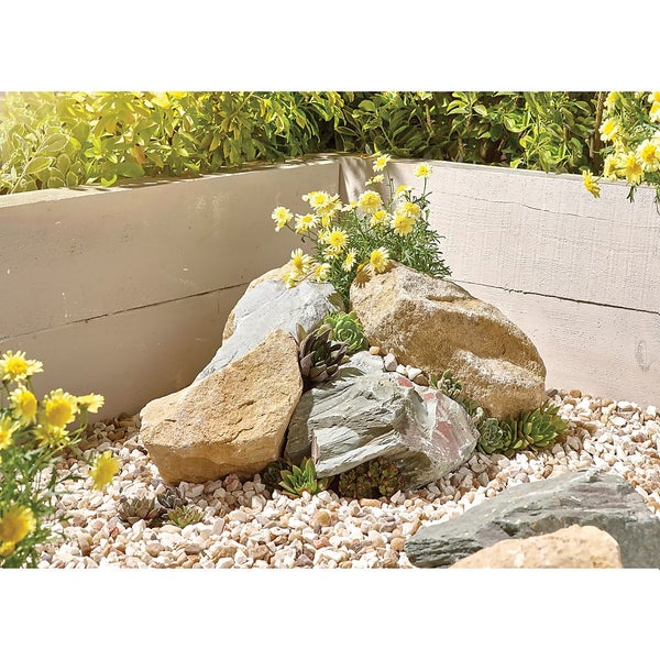 Stylish Stone Yorkstone Rockery Homebase