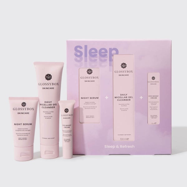 GLOSSYBOX Skincare Sleep & Refresh Skincare Set GLOSSYBOX