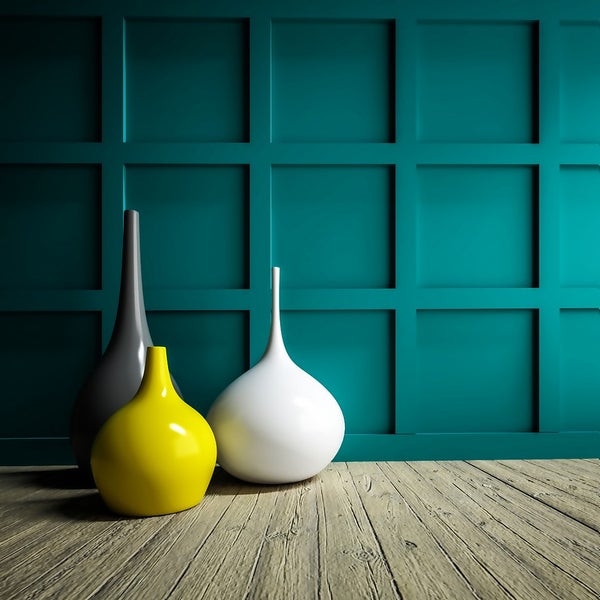 Shaker Wall Panelling (H)1220x(W)100x(D)9mm 6 Panel Pack Homebase