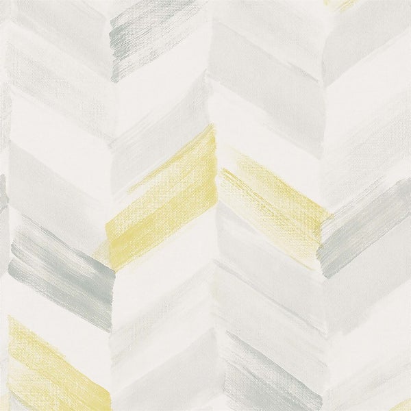 GrandecoLife Inspiration Wall Betti Yellow Wallpaper Homebase