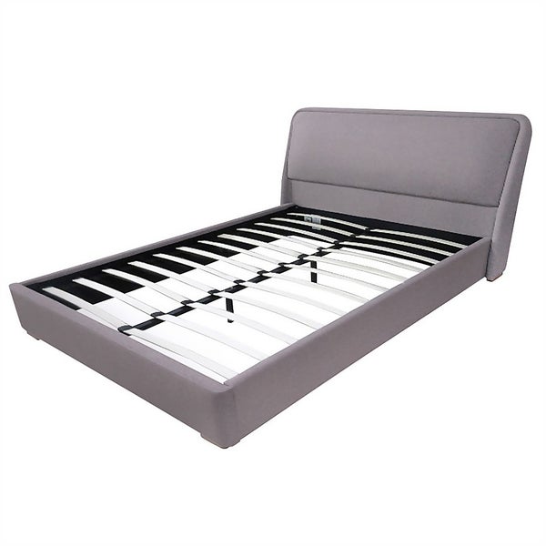 Vaxan Double Bed Grey Homebase
