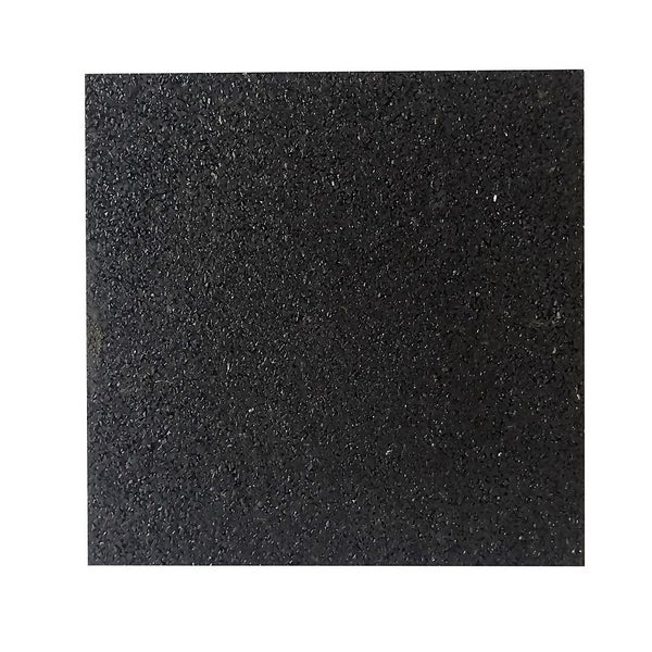 Rubber Tile Black 300mm Homebase