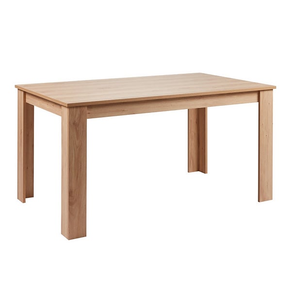 Marcy Dining Table Oak Homebase