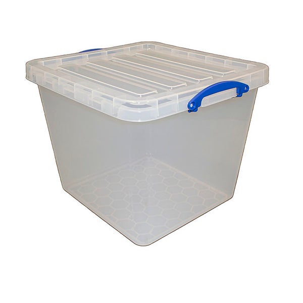 Really Useful Storage Box 60L Clear Homebase