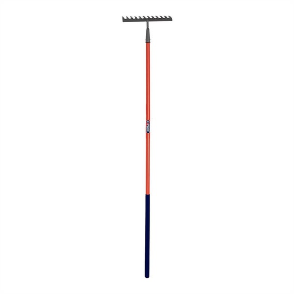 Offer Homebase Steel Select Carbon Soil Rake Homebase