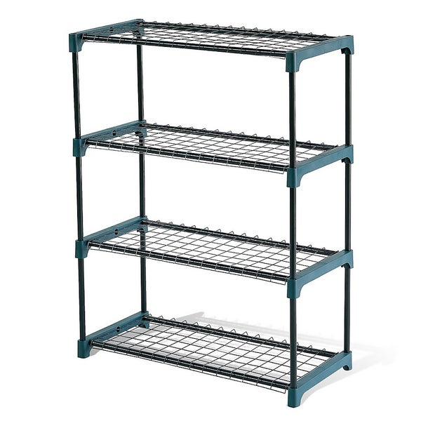 4 Tier Greenhouse Shelving 69 x 30 x 89 cm Homebase