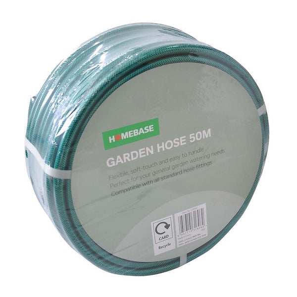 Homebase Garden Hose 50m Homebase