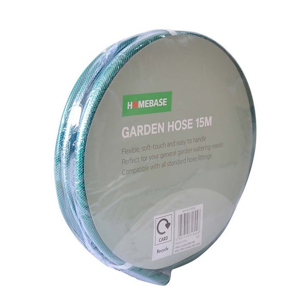 Homebase Garden Hose 15m Homebase