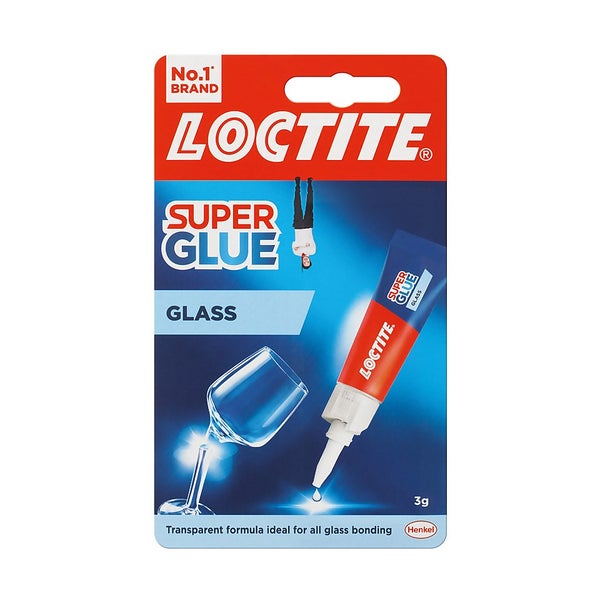 Loctite Super Glue Glass 3g Homebase