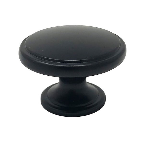 Knob 38mm Matt Black Homebase