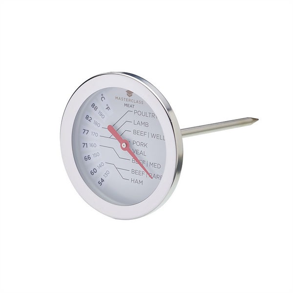 MasterClass Wireless Stainless Steel Meat Thermometer Homebase