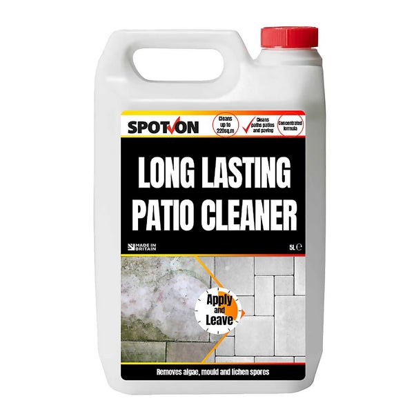 Spot On Longlasting Patio Cleaner 5l Homebase