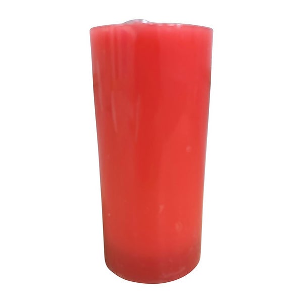 Biteshield Citronella 15Cm Pillar Candle Pink Homebase