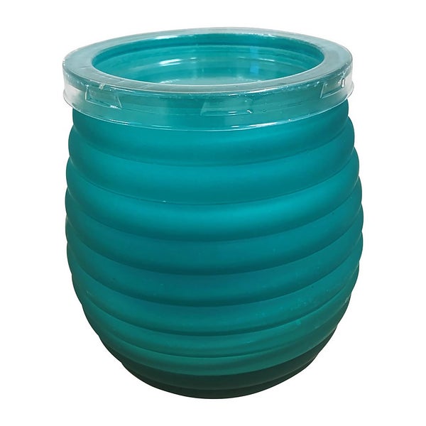 Biteshield Citronella Patio Jar Candle Blue Homebase
